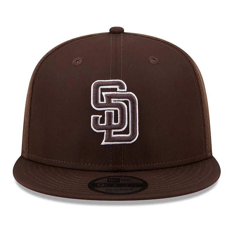 Casquette snapback New Era marron San Diego Padres 2026 pour homme