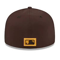 Casquette ajustée New Era marron San Diego Padres 2026 Clubhouse 59FIFTY pour homme