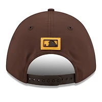 Men's New Era  Brown San Diego Padres 2026 Clubhouse 9FORTY A-Frame Adjustable Hat
