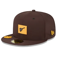 Casquette ajustée New Era marron San Diego Padres 2026 Clubhouse Alternate 59FIFTY pour homme