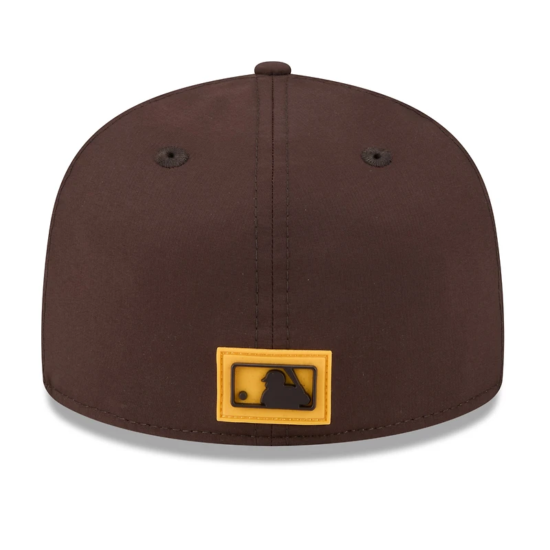 Casquette ajustée New Era marron San Diego Padres 2026 Clubhouse Alternate 59FIFTY pour homme