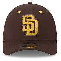 Men's New Era Brown San Diego Padres 2026 MLB All-Star Game Workout 39THIRTY M-Crown Flex Hat
