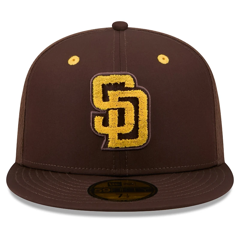 Men's New Era Brown San Diego Padres 2026 MLB All-Star Game Workout 59FIFTY Fitted Hat
