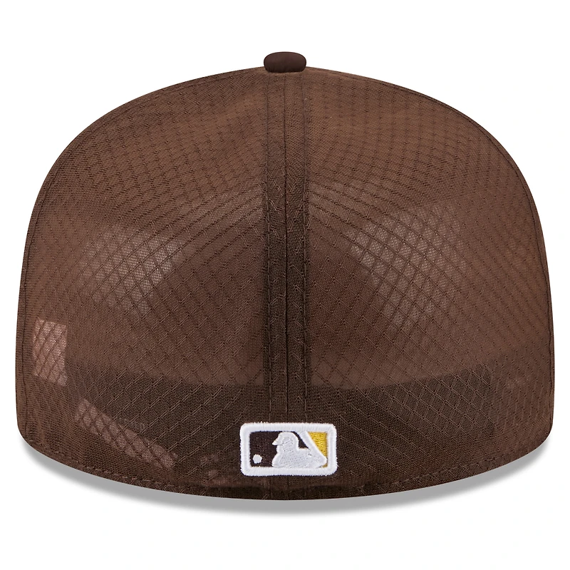 Men's New Era Brown San Diego Padres 2026 MLB All-Star Game Workout 59FIFTY Fitted Hat