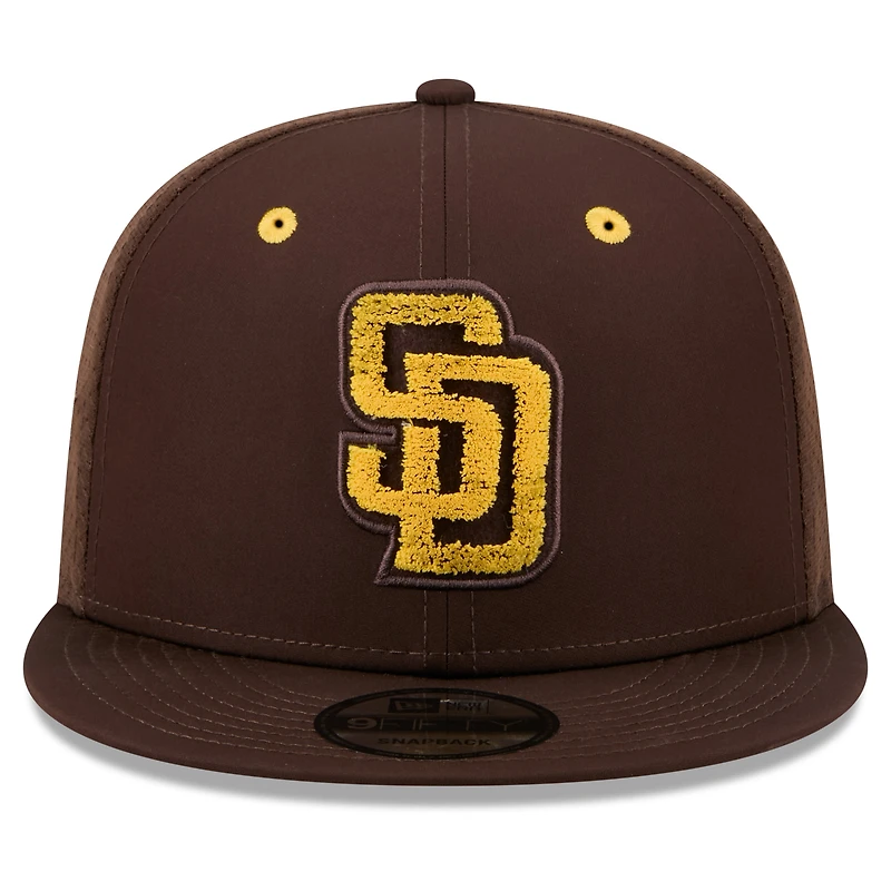 Men's New Era Brown San Diego Padres 2026 MLB All-Star Game Workout 9FIFTY Snapback Hat