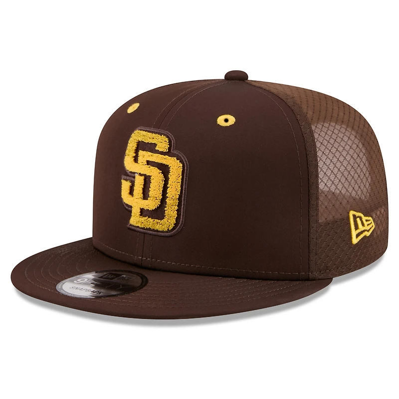 Men's New Era Brown San Diego Padres 2026 MLB All-Star Game Workout 9FIFTY Snapback Hat