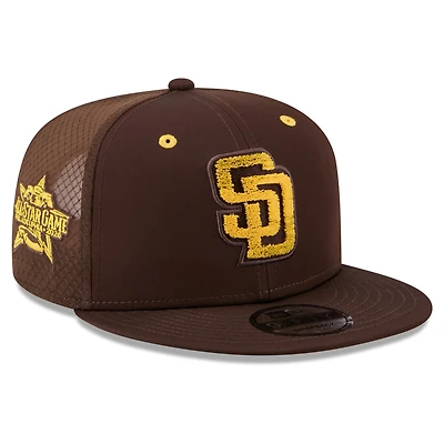Men's New Era Brown San Diego Padres 2026 MLB All-Star Game Workout 9FIFTY Snapback Hat