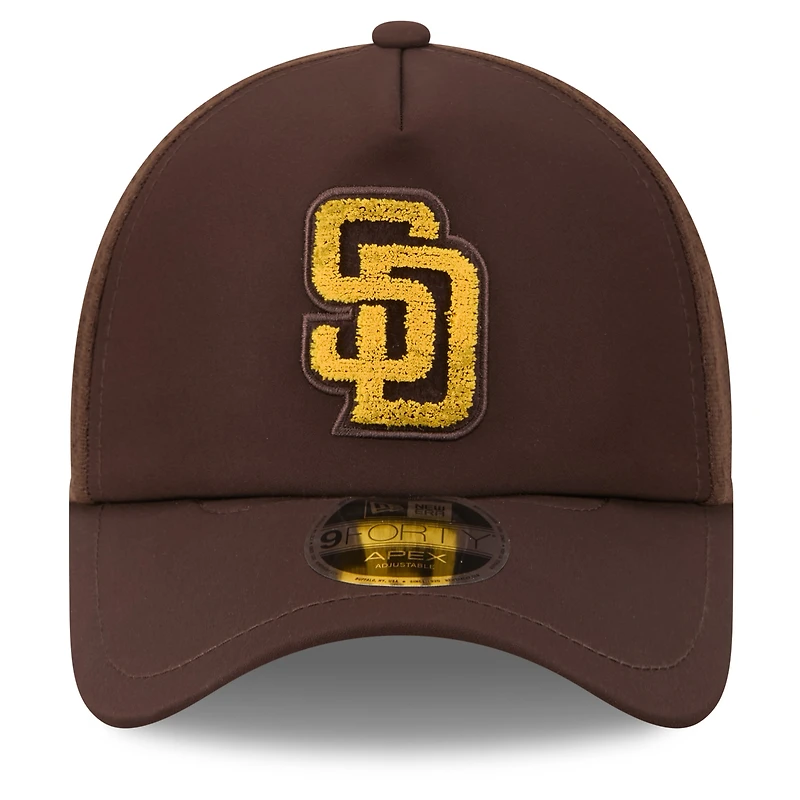 Men's New Era Brown San Diego Padres 2026 MLB All-Star Game Workout 9FORTY Apex Adjustable Hat