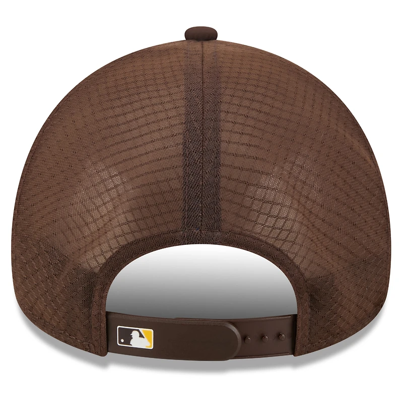 Men's New Era Brown San Diego Padres 2026 MLB All-Star Game Workout 9FORTY Apex Adjustable Hat