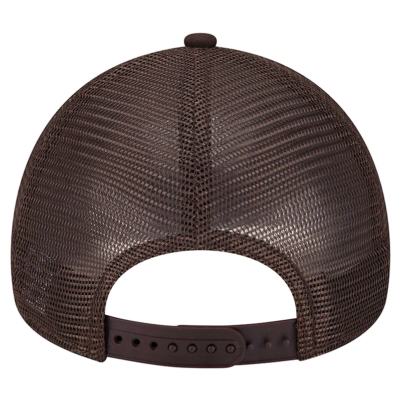 Casquette ajustable A-Frame Trucker 9FORTY San Diego Padres marron New Era pour homme