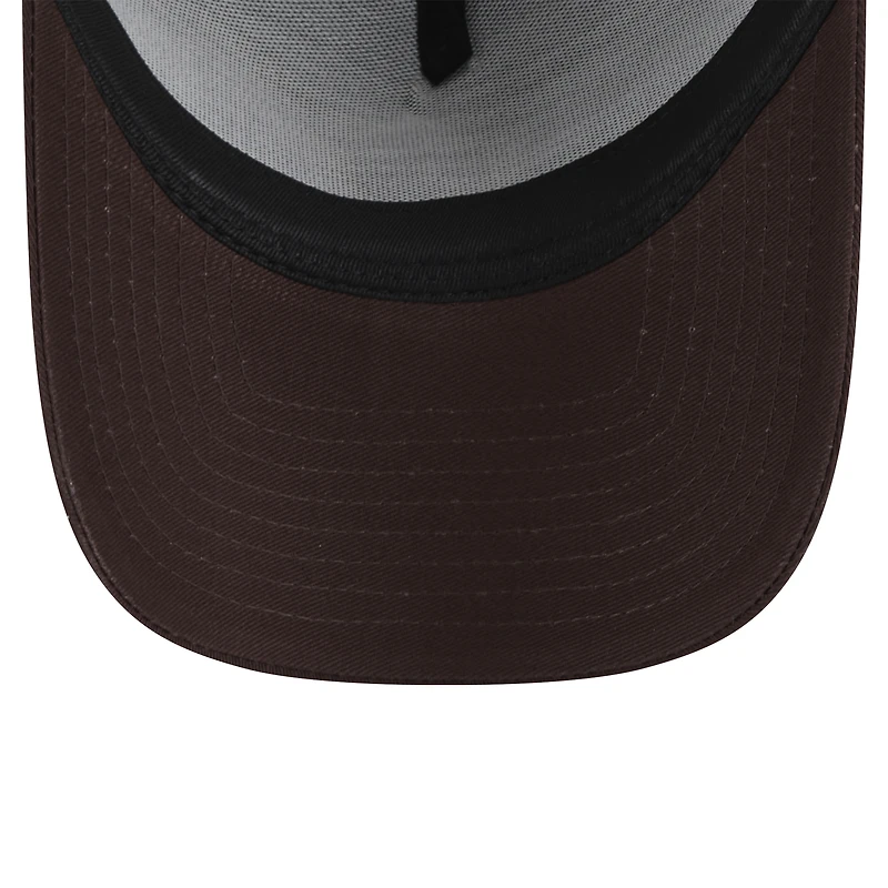 Casquette ajustable A-Frame Trucker 9FORTY San Diego Padres marron New Era pour homme