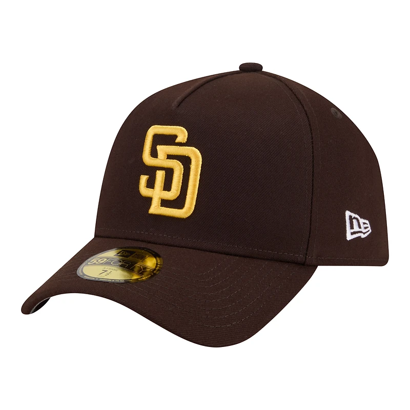 Casquette ajustée New Era marron San Diego Padres 59FORTY pour homme