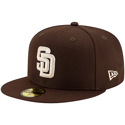 New Era Brown San Diego Padres Alternate Authentic Collection On-Field - Casquette ajustée 59FIFTY