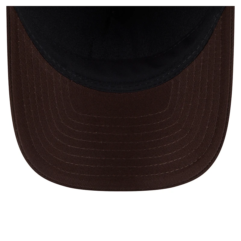 Casquette ajustable New Era marron 9FORTY M-Crown A-Frame pour homme avec drapeau américain des Padres de San Diego