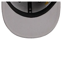 Casquette ajustée New Era 59FIFTY marron pour homme, avec écusson des Padres de San Diego.