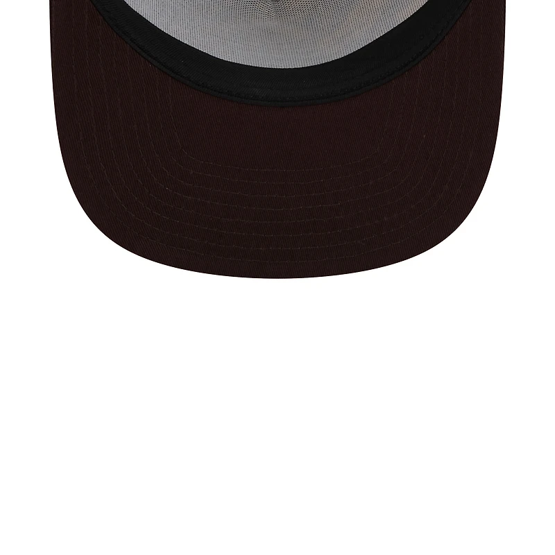 Men's New Era Brown San Diego Padres Court Sport 9FIFTY Snapback Hat
