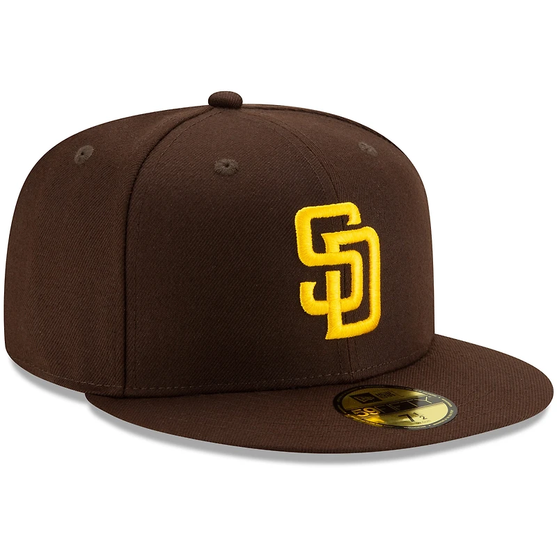 Men's New Era Brown San Diego Padres Game Authentic Collection On-Field - 59FIFTY Fitted Hat