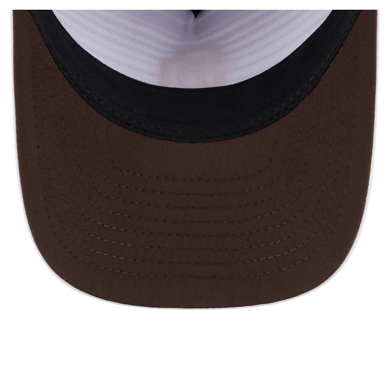 Casquette ajustable 9FORTY M-Crown dégradée marron San Diego Padres New Era pour homme
