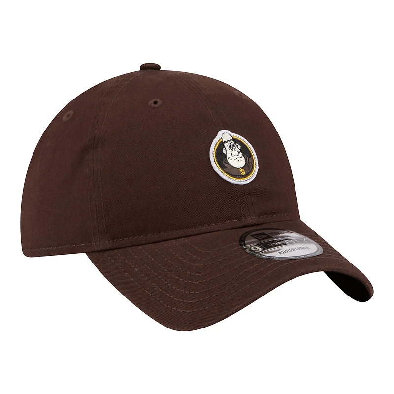 Men's New Era  Brown San Diego Padres Mascot 9TWENTY Adjustable Hat