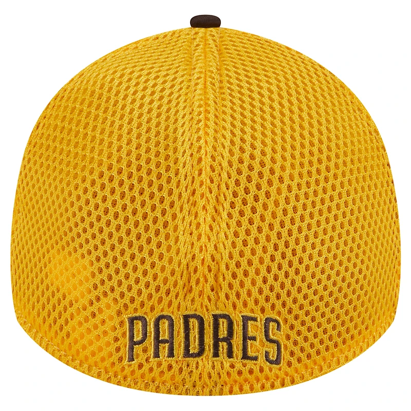 Casquette flexible New Era San Diego Padres Neo 39THIRTY marron pour hommes