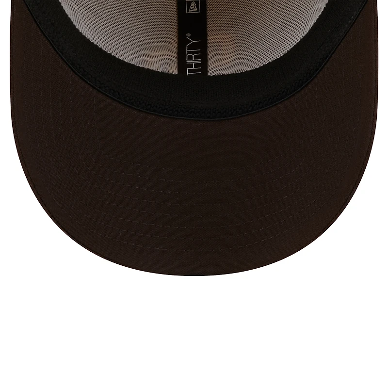 Casquette flexible New Era San Diego Padres Neo 39THIRTY marron pour hommes