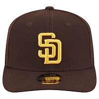 Casquette ajustable Performance 9SEVENTY marron New Era pour homme des San Diego Padres