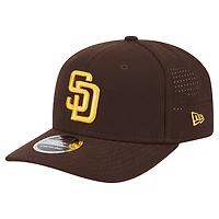 Men's New Era  Brown San Diego Padres Performance 9SEVENTY Adjustable Hat