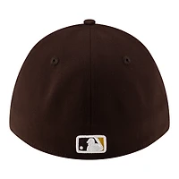 Men's New Era  Brown San Diego Padres Player Replica 39THIRTY M-Crown Flex Hat