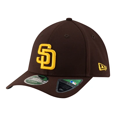 Men's New Era Brown San Diego Padres Player Replica 39THIRTY M-Crown Flex Hat