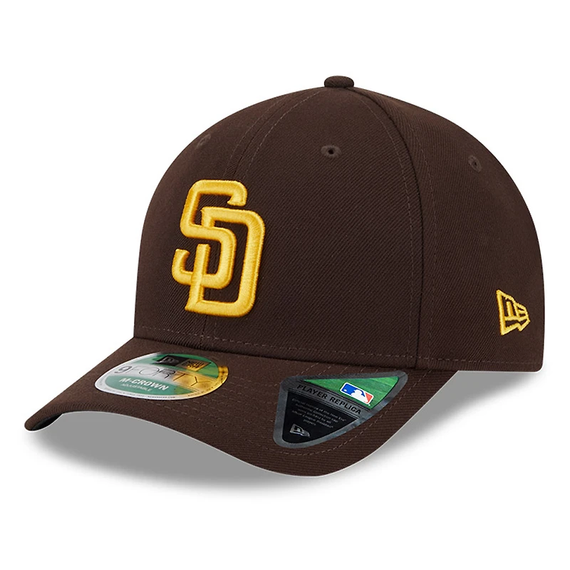 Men's New Era  Brown San Diego Padres Player Replica 9FORTY Adjustable Hat