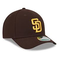 Men's New Era  Brown San Diego Padres Player Replica 9FORTY Adjustable Hat
