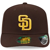 Casquette ajustable 9SEVENTY marron New Era pour homme, réplique du joueur des San Diego Padres