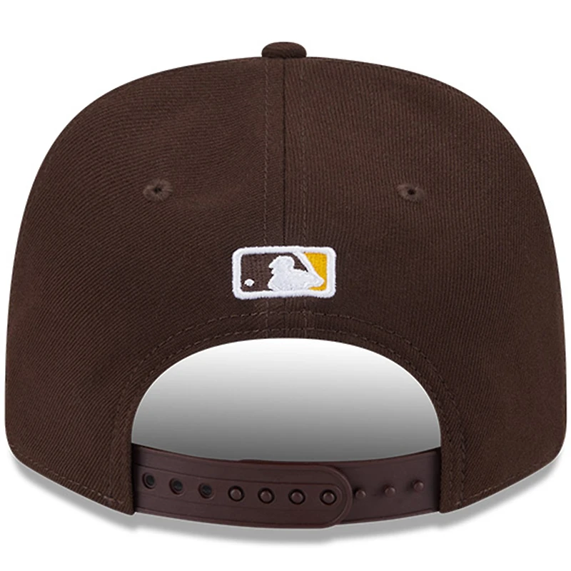 Casquette ajustable 9SEVENTY marron New Era pour homme, réplique du joueur des San Diego Padres