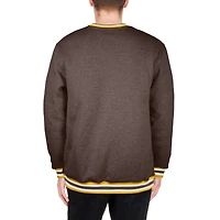 Men's New Era Brown San Diego Padres Pullover Sweatshirt