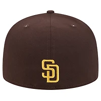 Casquette ajustée San Diego Padres Ransom 59FIFTY marron New Era pour homme