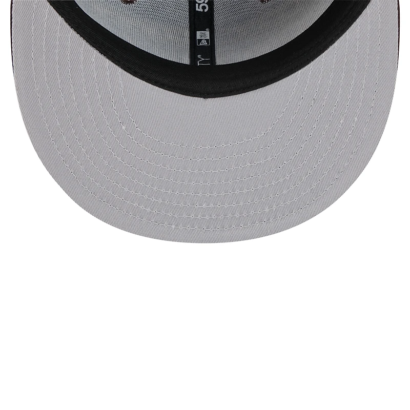 Casquette ajustée San Diego Padres Ransom 59FIFTY marron New Era pour homme