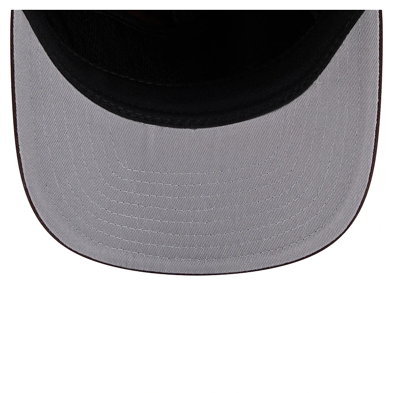 Men's New Era Brown San Diego Padres Stacked 19TWENTY Adjustable Hat