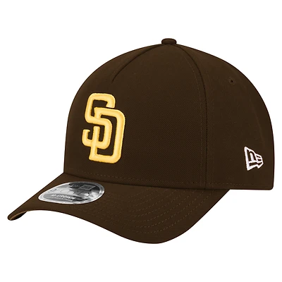 Casquette ajustable 9FORTY San Diego Padres de New Era pour homme marron