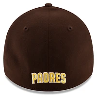 Casquette Flex 39THIRTY San Diego Padres Team Classic New Era pour homme, marron