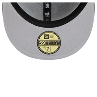 Casquette ajustée 59FIFTY marron San Diego Padres Team Confetti de New Era pour homme