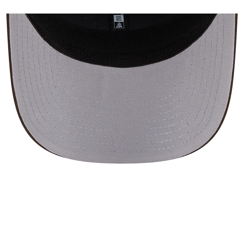 Men's New Era Brown San Diego Padres Throwback Contest 9SEVENTY Adjustable Trucker Hat
