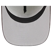 Men's New Era Cream/Brown San Diego Padres Banner A-Frame 9FIFTY Trucker Snapback Hat