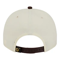 Casquette snapback New Era crème/marron San Diego Padres Classic A-Frame 9FIFTY pour homme