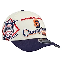 Men's New Era  Cream/Navy San Diego Padres World Series 9FORTY M-Crown A-Frame Adjustable Hat