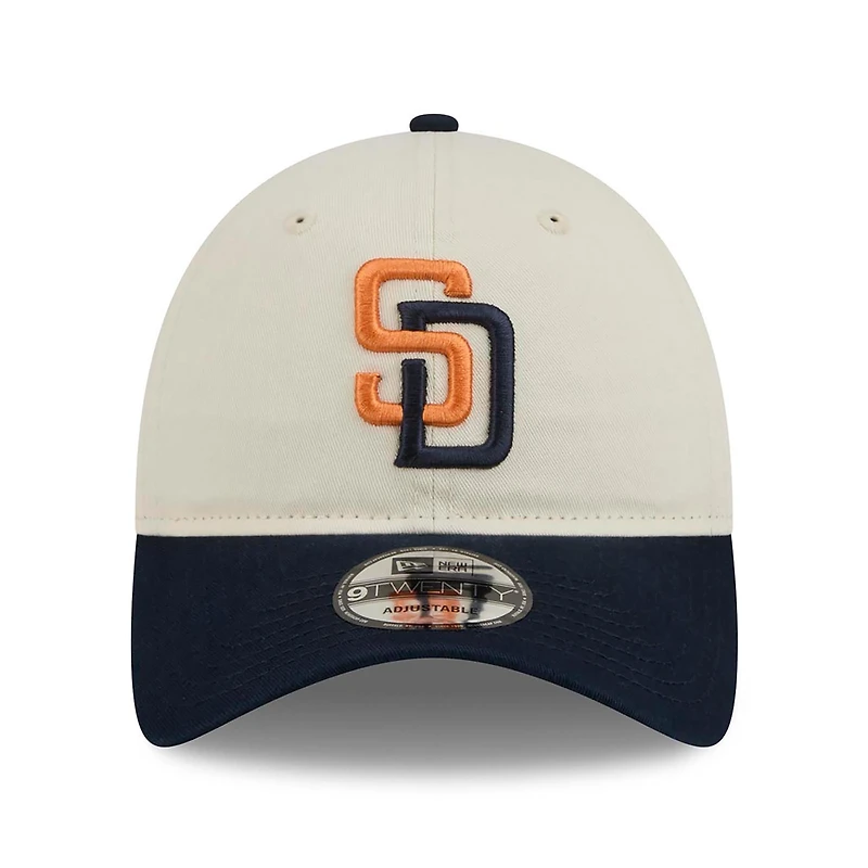Men's New Era Cream/Obsidian San Diego Padres 2026 City Connect 9TWENTY Adjustable Hat