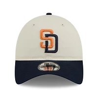Men's New Era Cream/Obsidian San Diego Padres 2026 City Connect 9TWENTY Adjustable Hat