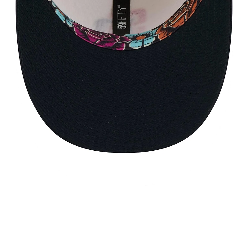 Men's New Era Cream/Obsidian San Diego Padres 2026 City Connect Low Profile 59FIFTY Fitted Hat