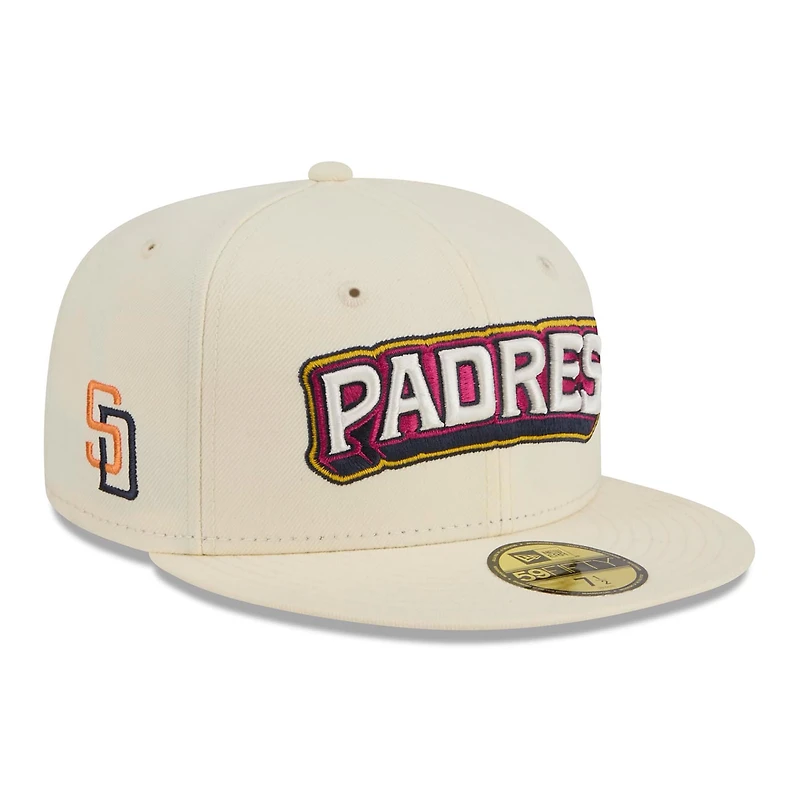 Men's New Era Cream San Diego Padres 2026 City Connect 59FIFTY Fitted Hat
