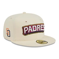 Men's New Era Cream San Diego Padres 2026 City Connect 59FIFTY Fitted Hat