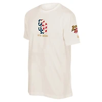 Men's New Era  Cream San Diego Padres 250th Fourth of July T-Shirt